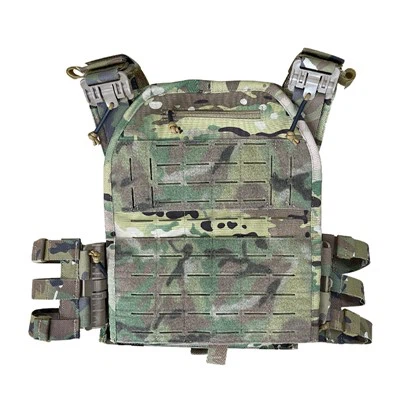 เสื้อกั๊กยุทธวิธีน้ำหนักเบา Molle Plate Carrier สำหรับการป้องกัน